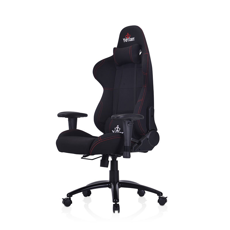 SILLA GAMER YEYIAN YFC-GCEF-01-RD WINDALF S2500, NYLON, ROJA/NEG 150KG (ED)