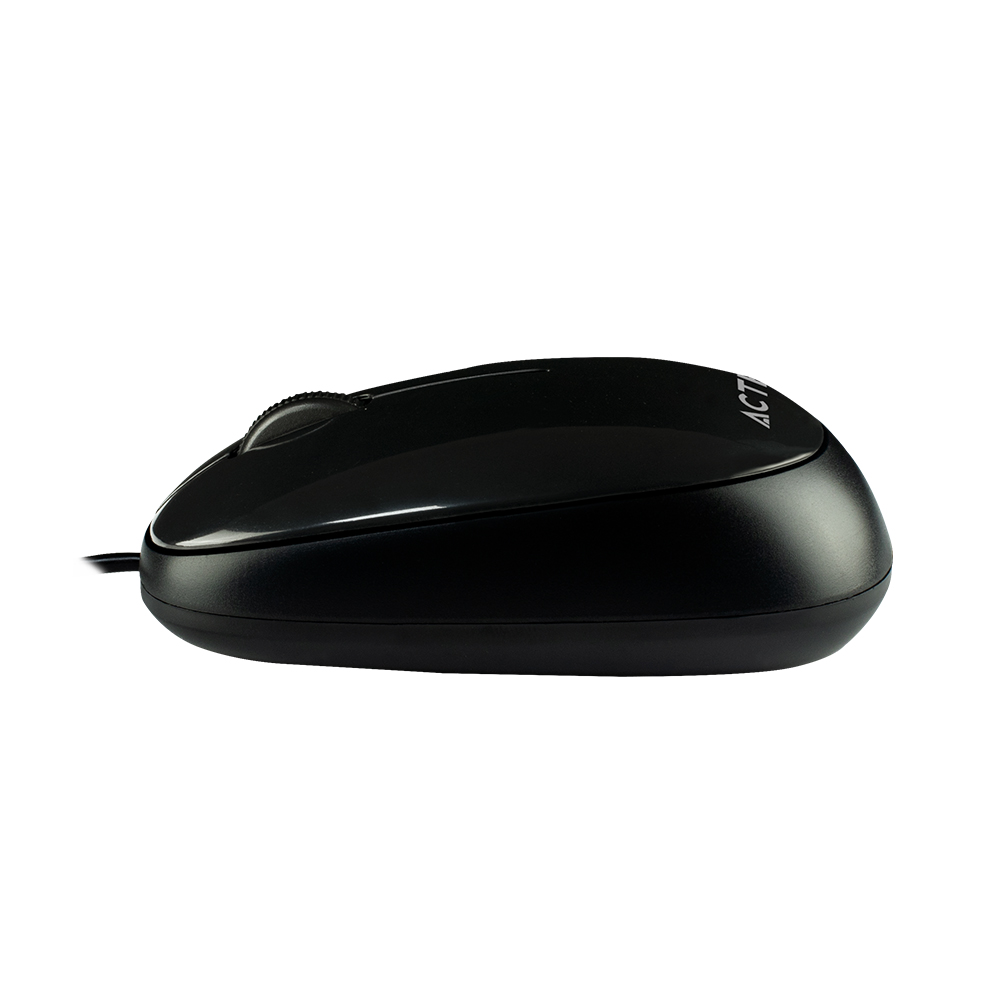 MOUSE ALAMBRICO ACTECK CONECTOR USB NEGRO 1000 DPI AC-928830