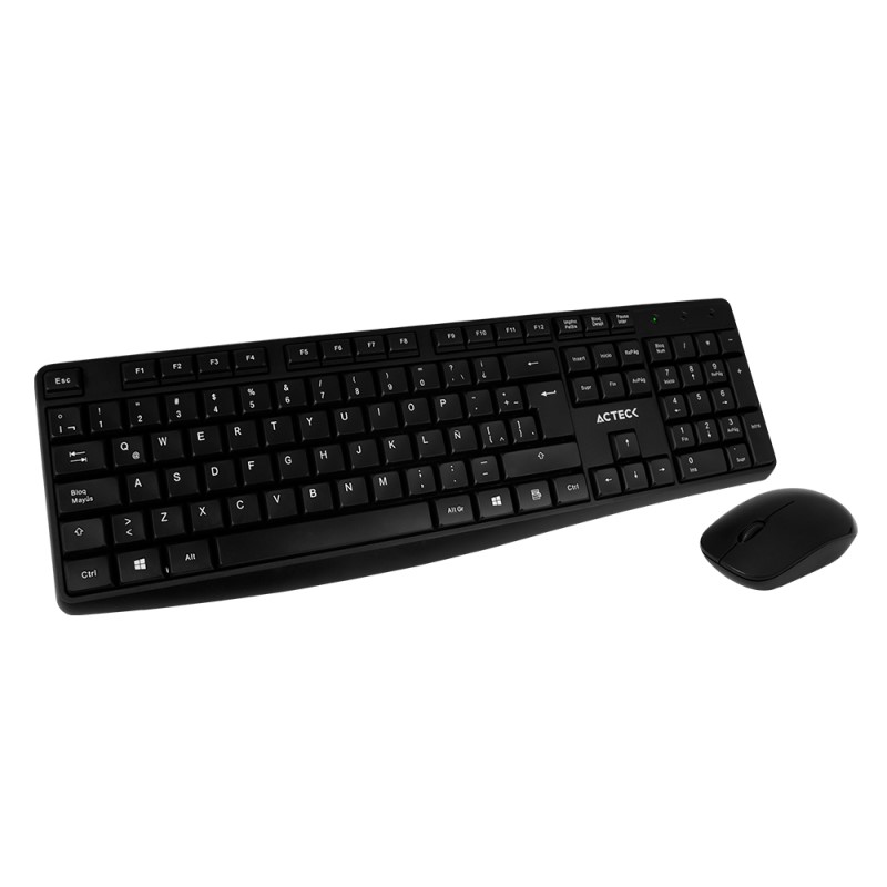 KIT 2 N 1 ACTECK TECLADO/MOUSE INALAMBRICO USB CREATOR MK440 AC-931755