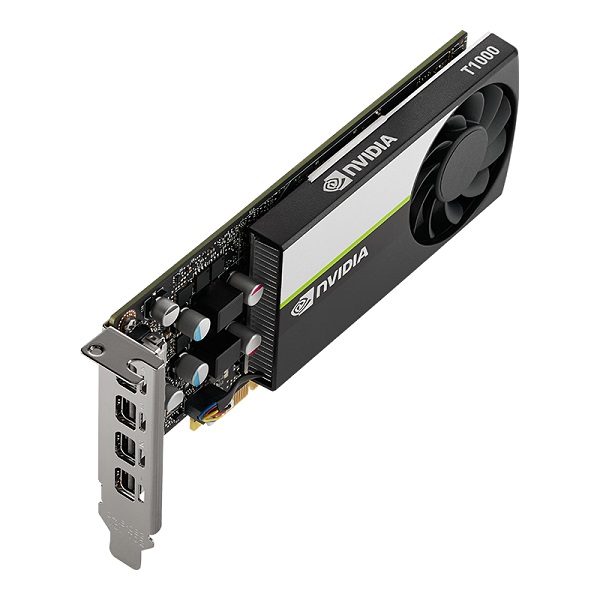 TARJETA DE VIDEO PNY QUADRO NVIDIA VCNT1000-PB 4GB/GDDR6/4X MINI/DP/LP