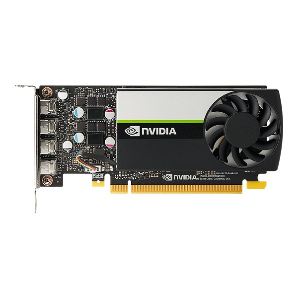 TARJETA DE VIDEO PNY QUADRO NVIDIA VCNT1000-PB 4GB/GDDR6/4X MINI/DP/LP