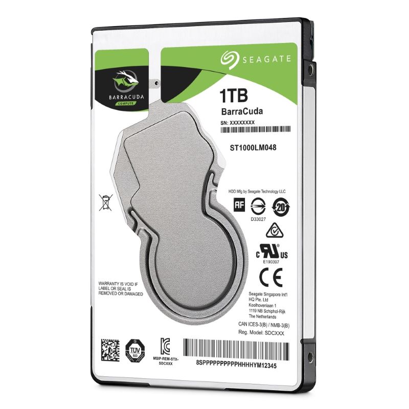 DISCO DURO INTERNO SEAGATE 1TB 2.5 ST1000LM048 7MM 5400RPM BARRACUDA