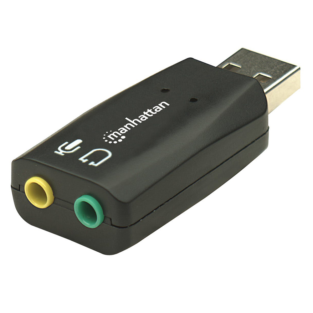 CONVERTIDOR MANHATTAN USB 2.0 A TARJETA SONIDO 5.1 150859