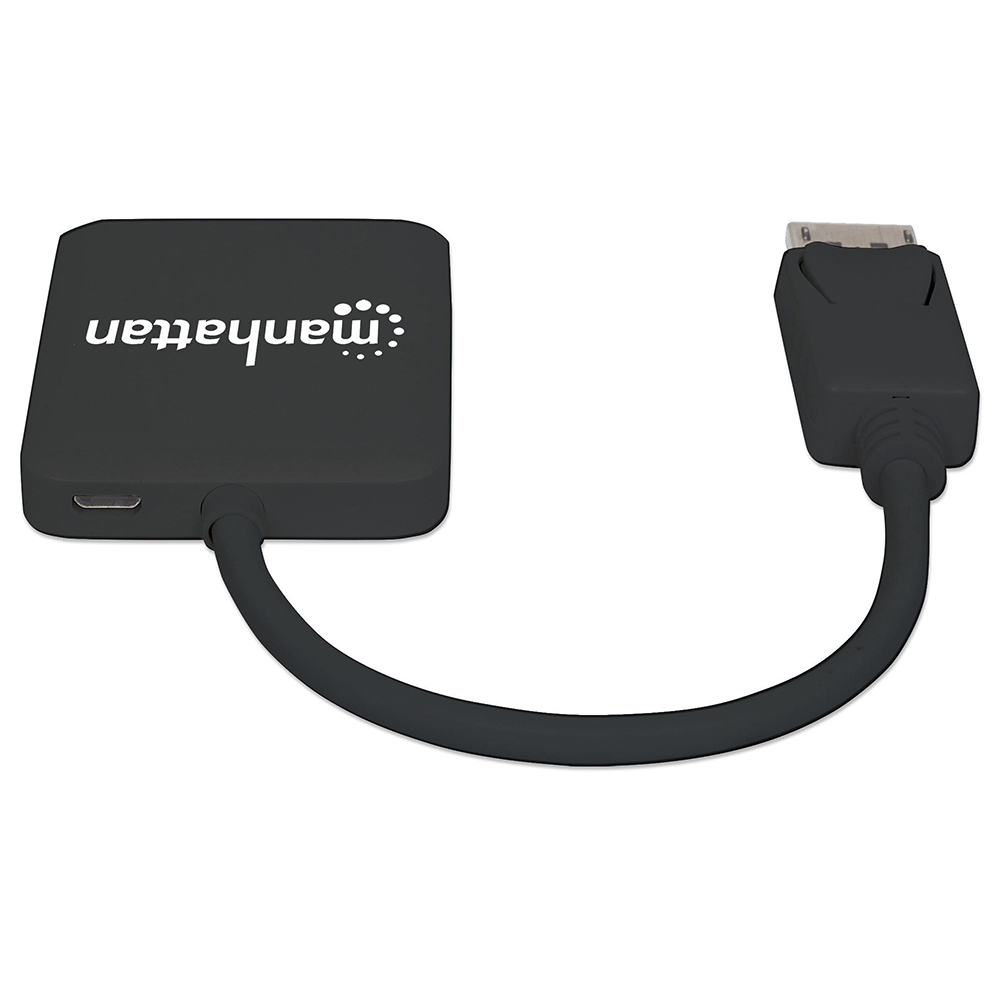 VIDEO SPLITTER MANHATTAN DISPLAYPORT 1DP IN:2HDMI OUT USB/MST 152716