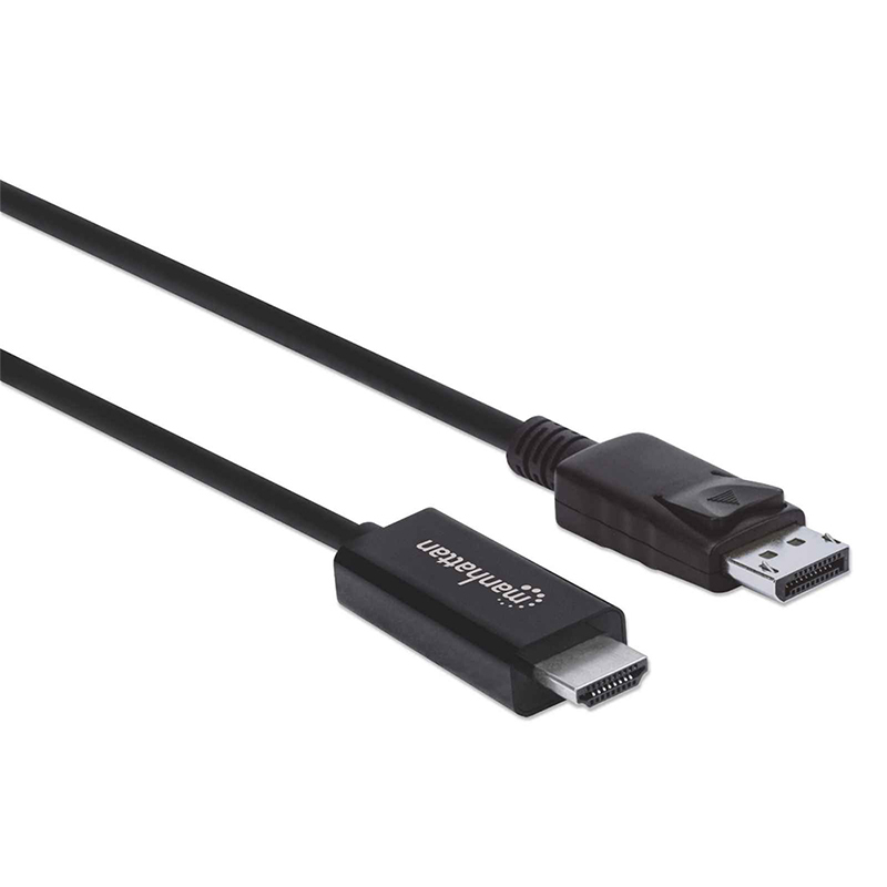 CABLE MANHATTAN DISPLAYPORT A HDMI 4KA60HZ MACHO -MACHO 3M 153218