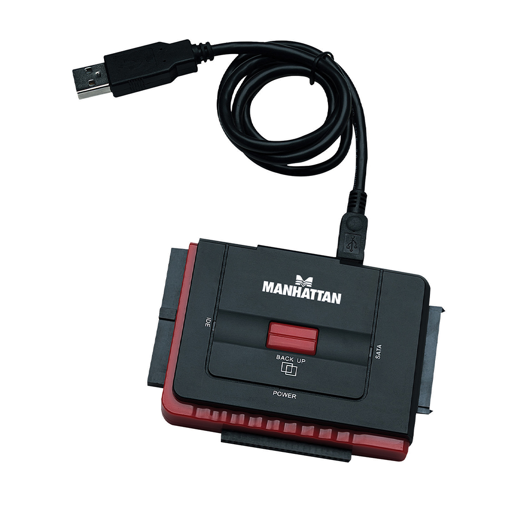 CONVERTIDOR MANHATTAN USB 2.0 A HDD IDE40/SATA OTB 179195