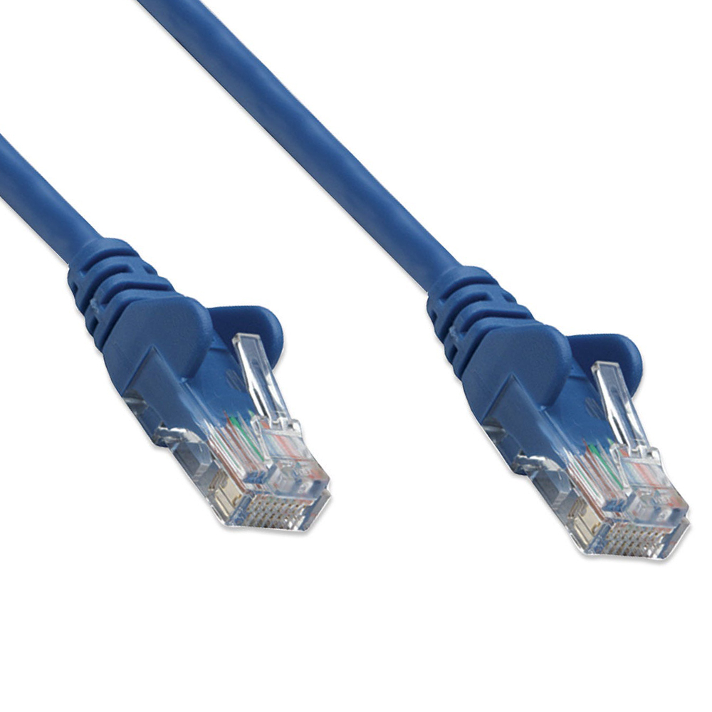 CABLE PATCH INTELLINET RJ45 1.0M(3.0F) CAT5E UTP AZUL M-M 318938