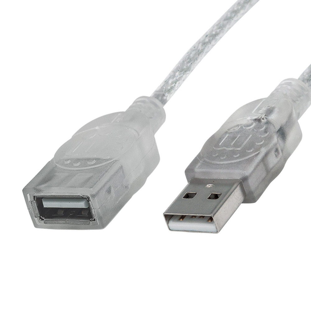 CABLE EXTENSION MANHATTAN USB V2.0 M H 1.8M PLATEADO 480 MBPS 336314