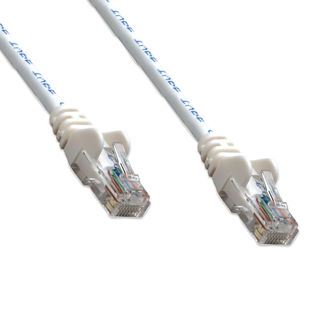 CABLE PATCH INTELLINET RJ45 0.5M(1.5FT) CAT6 UTP BLANCO M-M 341936