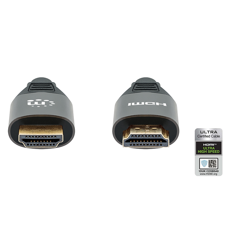 CABLE HDMI MANHATTAN 2.1 TEXTIL M-M 1.0M, 8K@60HZ, 355933