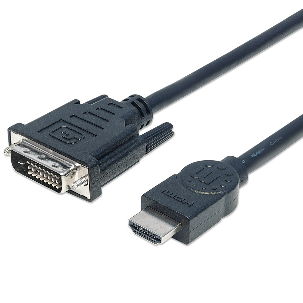 CABLE VIDEO HDMI MANHATTAN DVI-D M-M 3.0M 372510