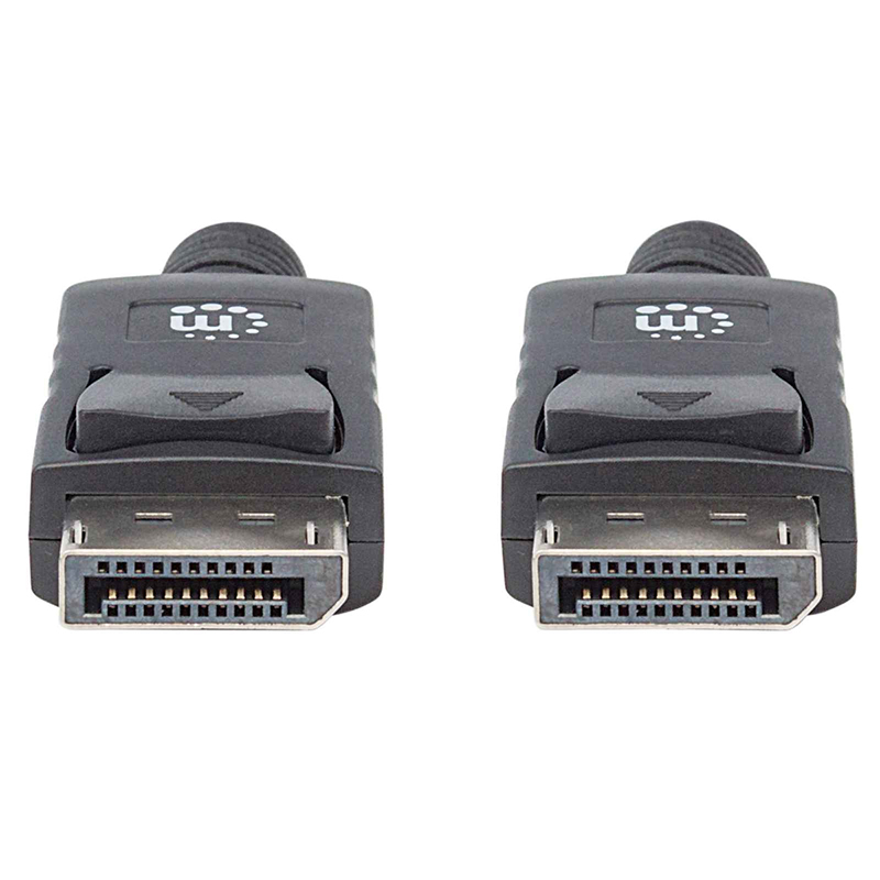 CABLE DISPLAYPORT V1.1 MACHO-MACHO 2 MTS NEGRO 1080p 393799