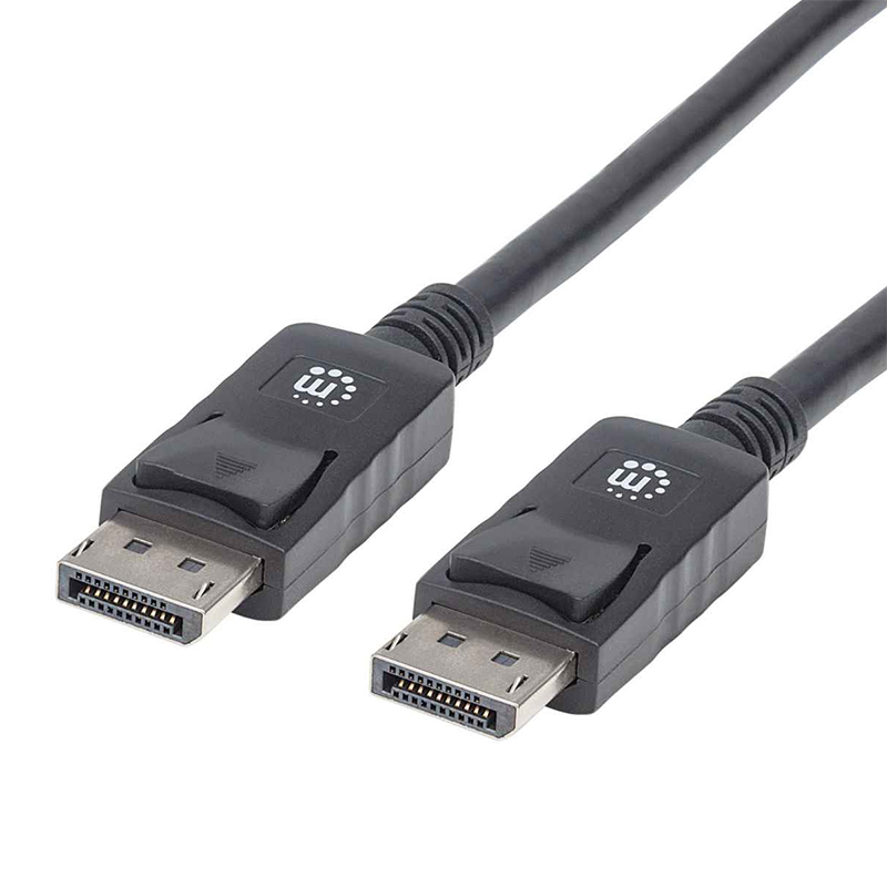 CABLE DISPLAYPORT V1.1 MACHO-MACHO 2 MTS NEGRO 1080p 393799