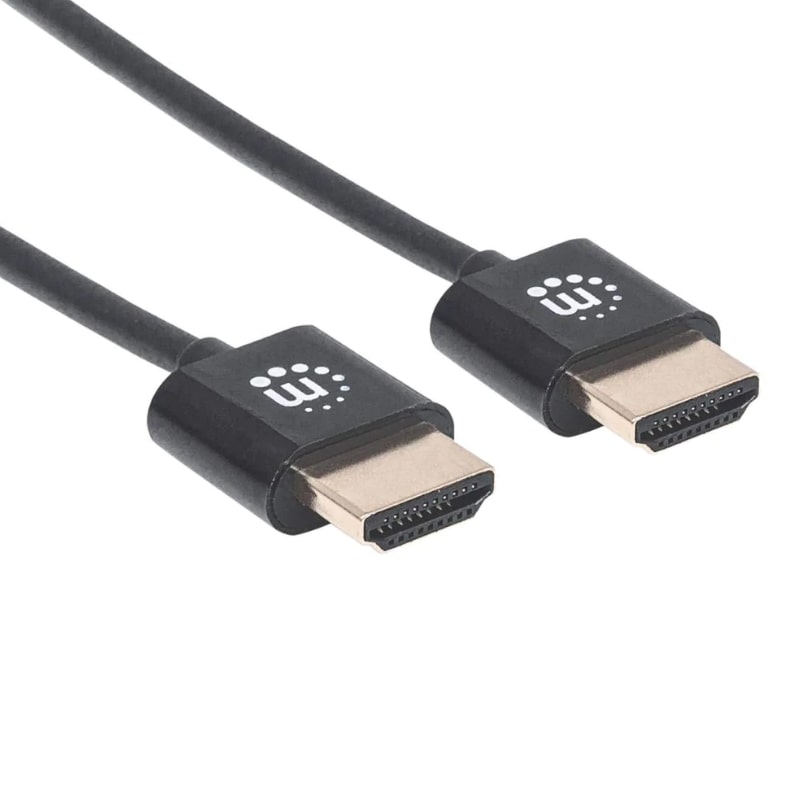 CABLE HDMI MANHATTAN 1.8 MTS 2.0 ULTRADELGADO MACHO-M (394369)