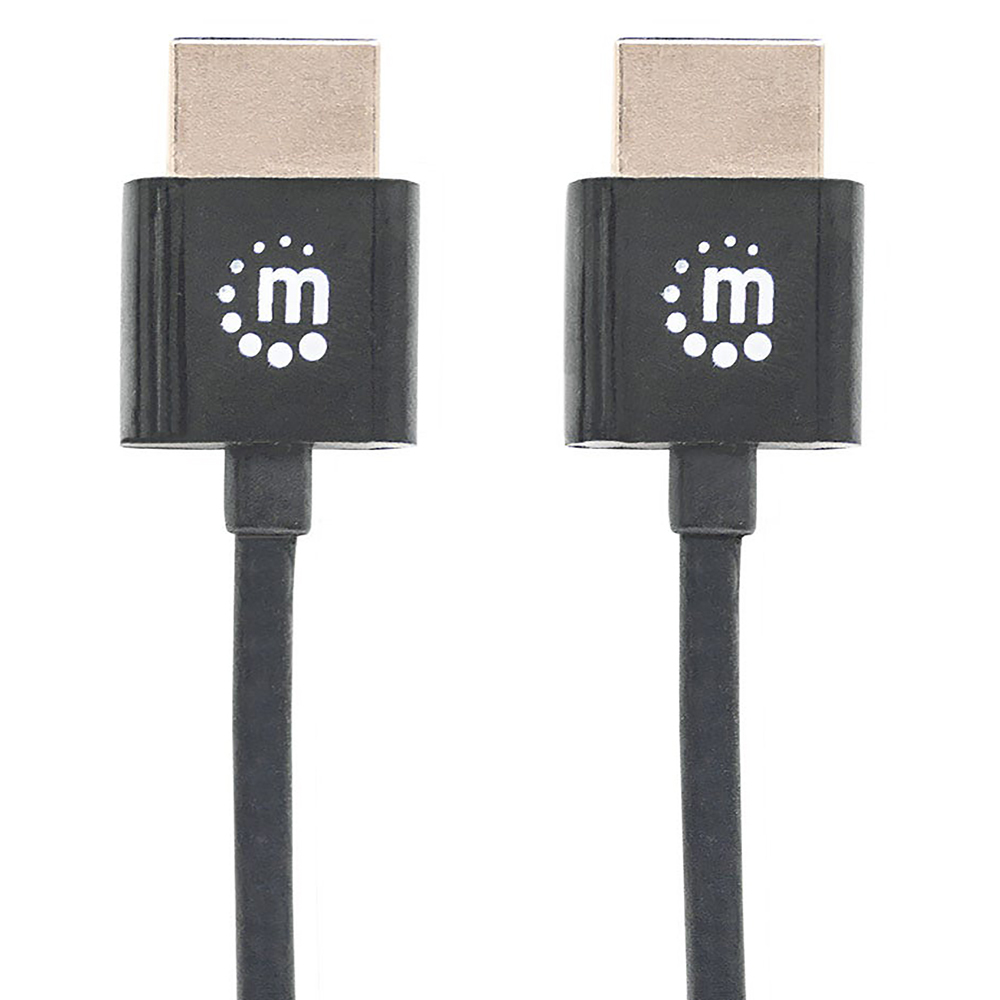 CABLE HDMI MANHATTAN 2.0 ULTRADELGADO M-M 3.0M BL 394376