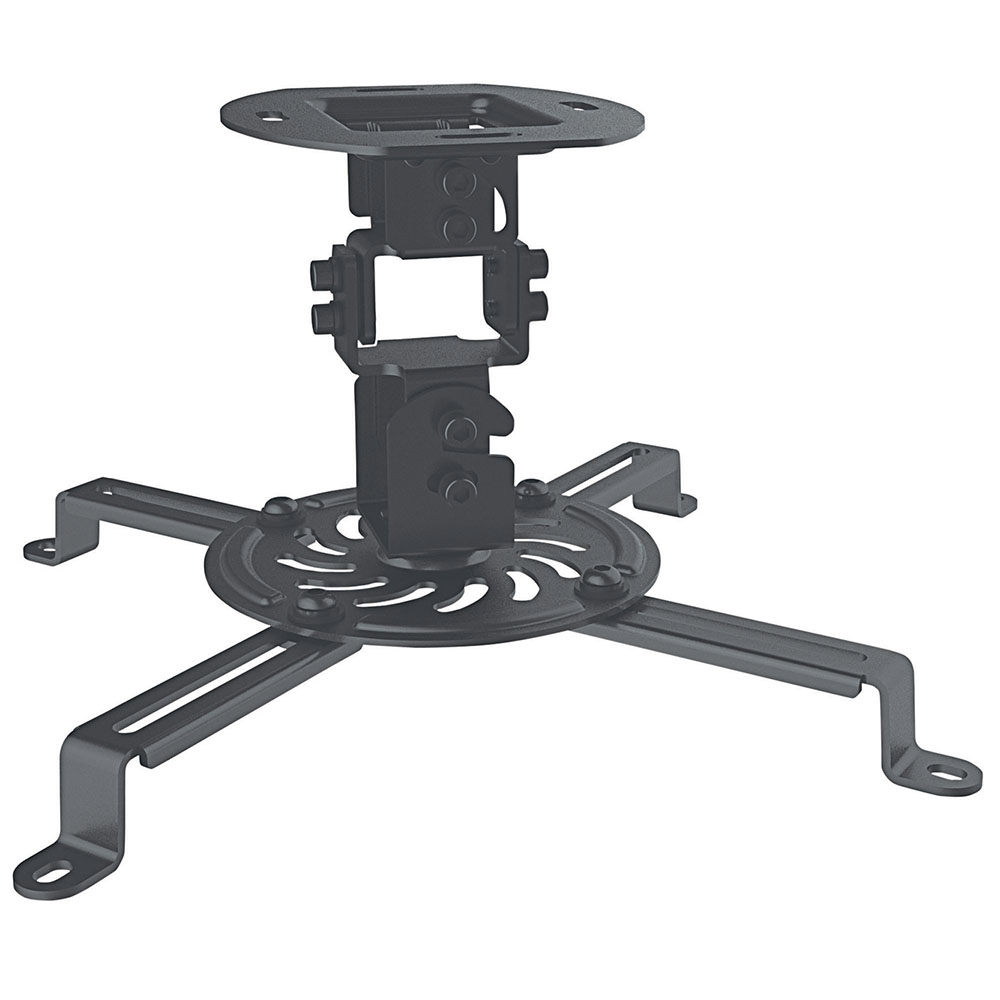 SOPORTE PROYECTOR MANHATTAN P/TECHO HASTA 13.5kg, NEGRO 461184