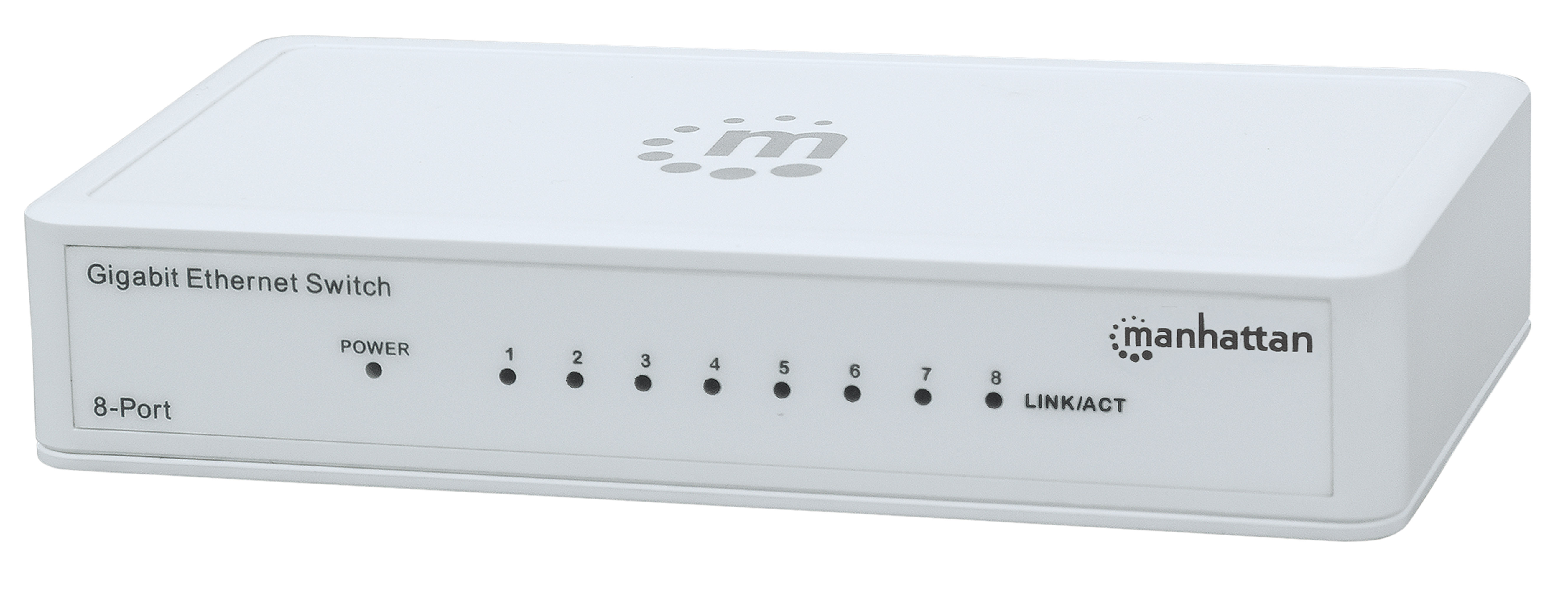 SWITCH GB  8 PTOS MANHATTAN ETHERNET BLANCO 560702