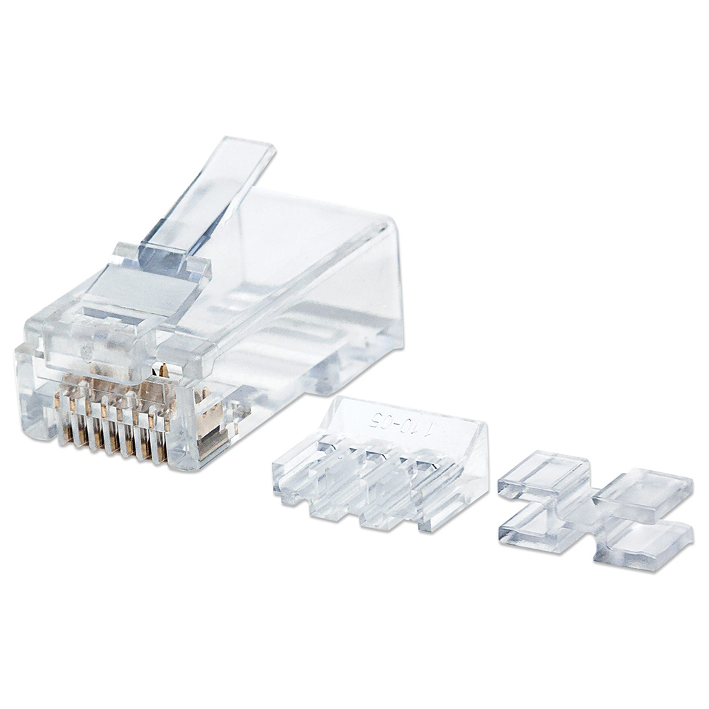 PLUG INTELLINET RJ45 CAT6A MULTIFILAR UTP 80 PIEZAS 15MICRAS 790673