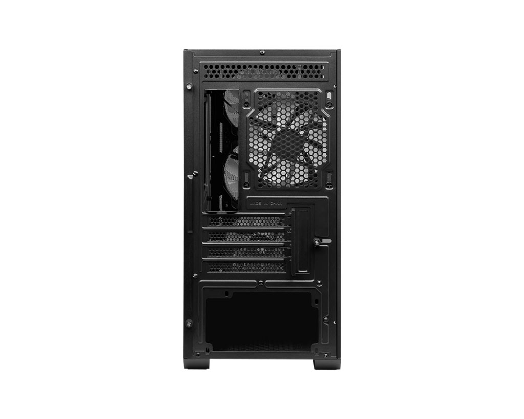 GABINETE GAMER MSI MAG FORGE M100A BLACK MID TOWER 4 FAN