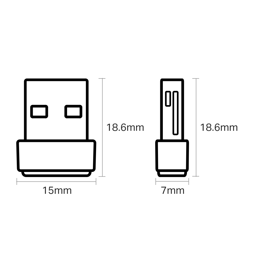 TP-LINK ADAPTADOR INAL  /USB2.0/AC600/DUAL/ARCHER T2U NANO