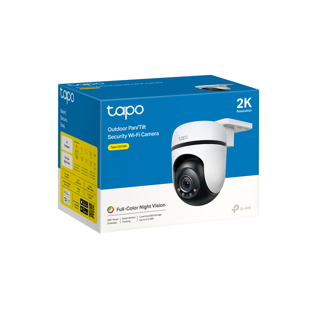 TPLINK CÁMARA INTELIGENTE DE VIGILANCIA WI-FI 360º/TAPO C510W