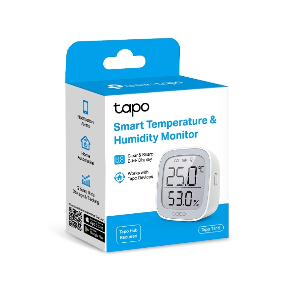 SENSOR INTELIGENTE DE TEMPERATURA Y HUMEDAD TP-LINK /TAPO T315