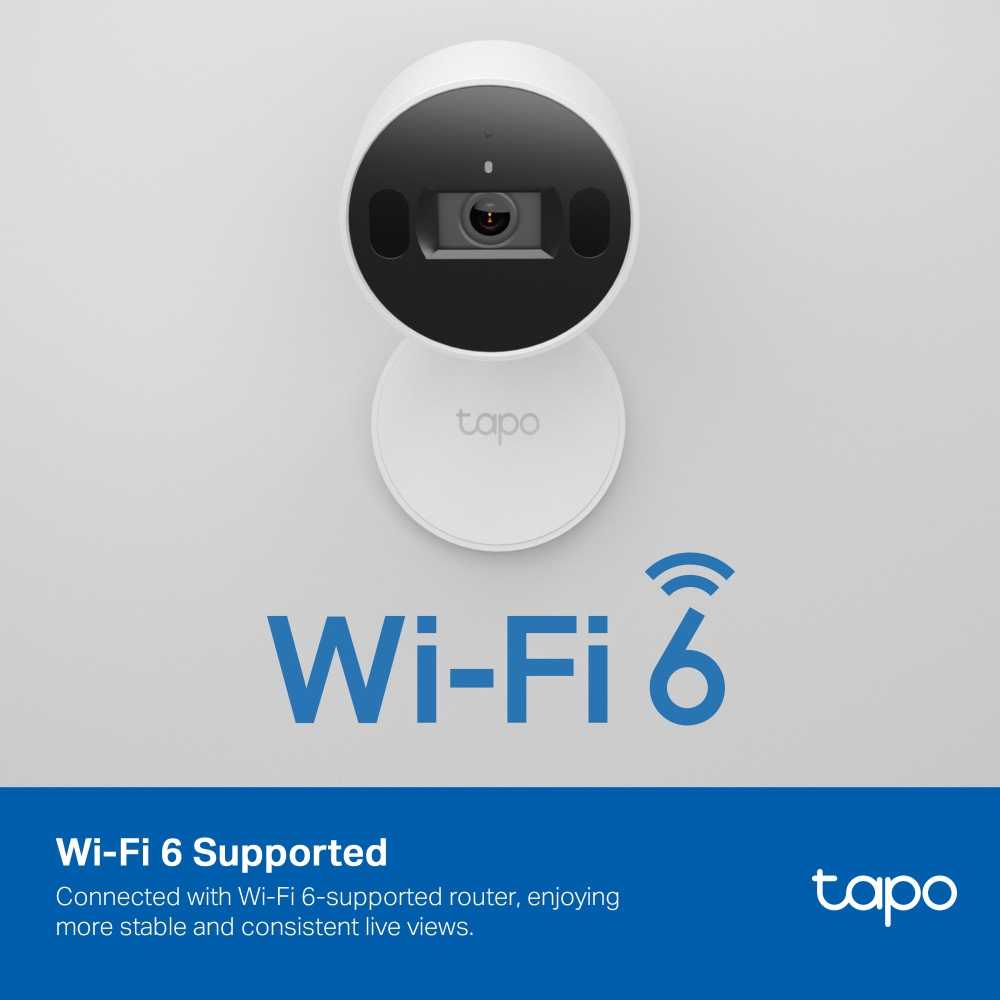 CÁMARA WI-FI DE SEGURIDAD DETECCION IA TP-LINK 2K QHD /TAPO C125