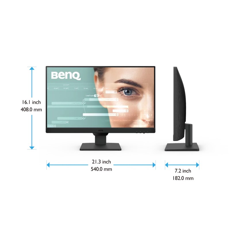 MONITOR BENQ GW2490 23.8"FHD IPS100HZ HDMI/DP VESA BOCINAS 9H.LLSLJ.LBL