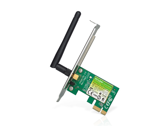 TP-LINK TARJETA DE RED INALAMBRICA  /PCIe/N150/1 ANT/2dBI/ TL-WN781ND