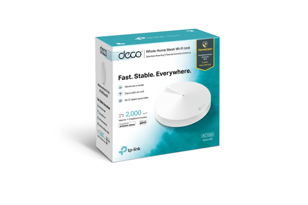 TP-LINK SISTEMA WI-FI MESH  AC1300 DECO M5  (1PIEZA)