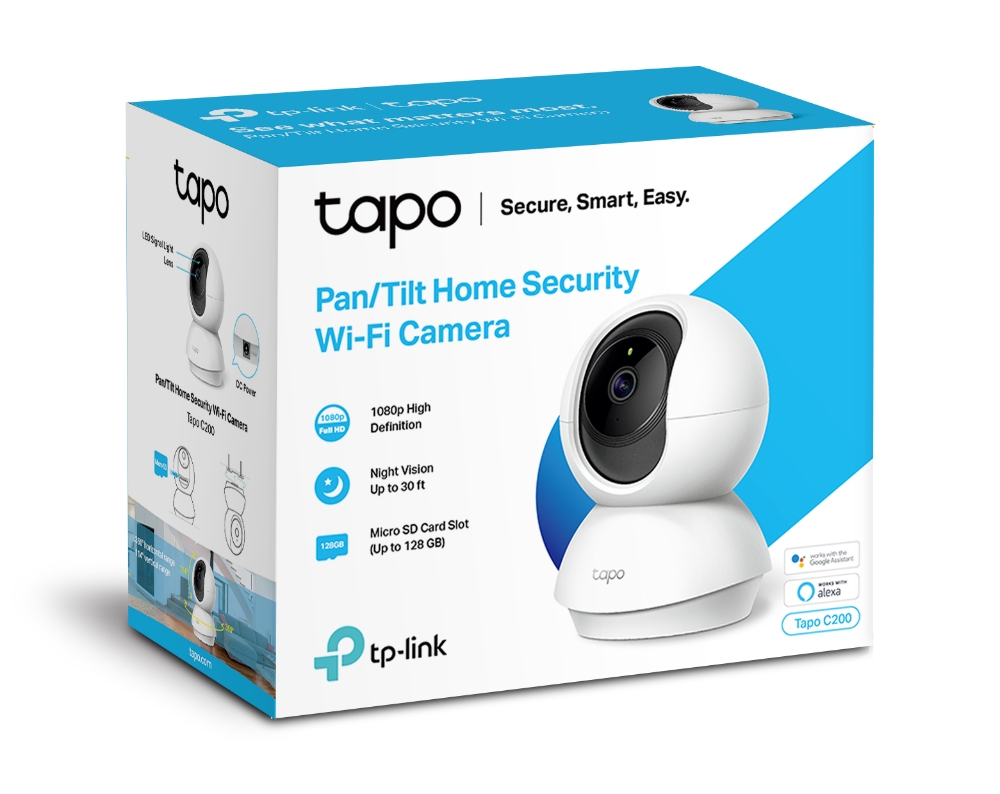 TP-LINK CAMARA WI-FI DE SEGURIDAD PARA HOGAR ROTATORIA / TAPO C200