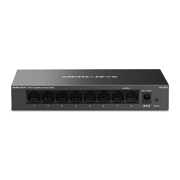 SWITCH DE ESCRITORIO GIGABIT TP-LINK 8 PTOS NO ADMIN /MS108GS