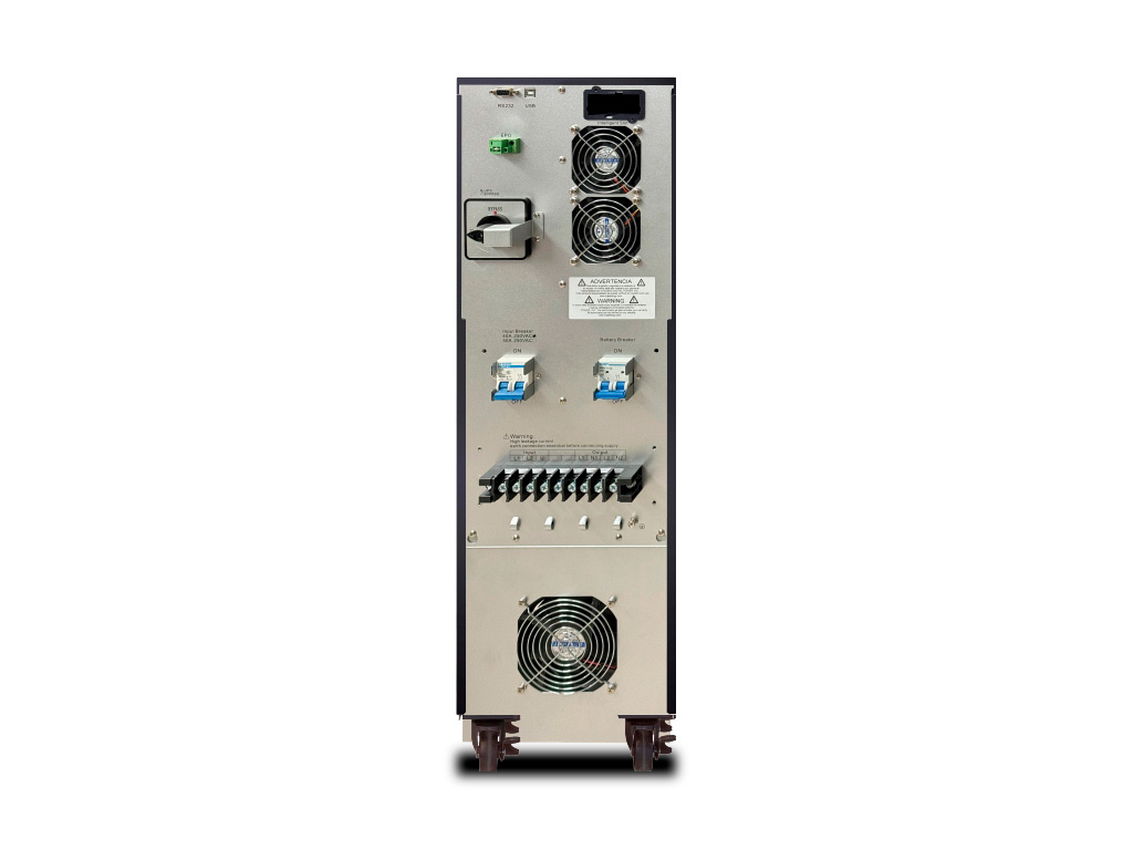 CDP UPO22-6 6KVA/6KW PF 1.0, ONLINE UPS TORRE TRAFO AISLAMIENTO, LCD