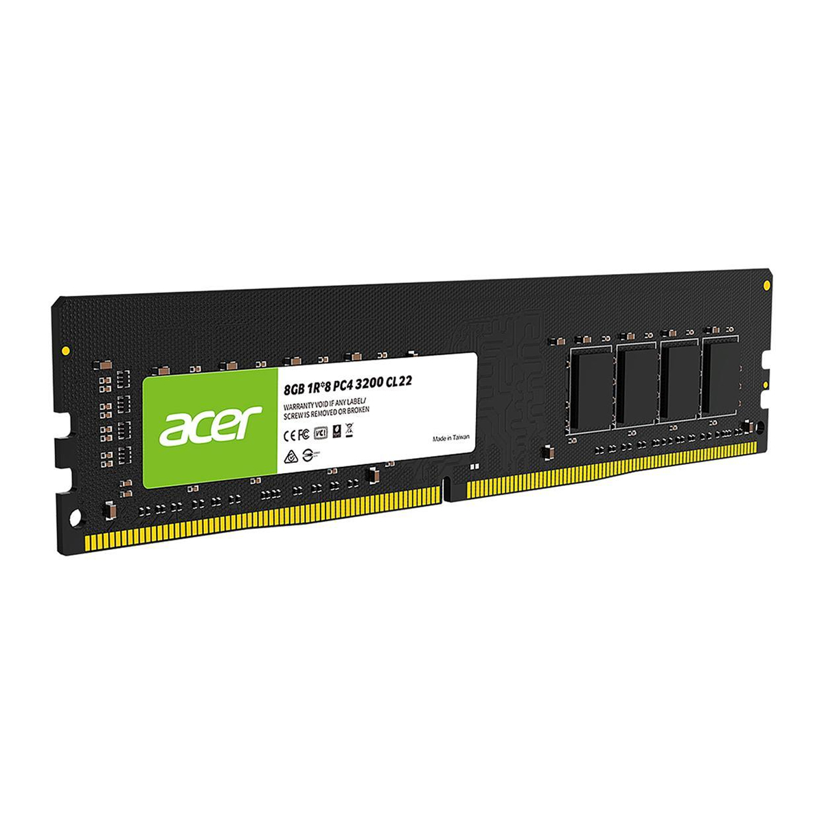 MEMORIA UDIMM DDR4 ACER UD100 8GB 3200MHZ CL22 (BL.9BWWA.222)