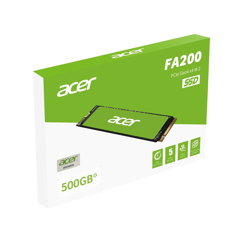 UNIDAD SSD ACER FA200 500GB M.2 NVME GEN4 7200MB/S (BL.9BWWA.123)