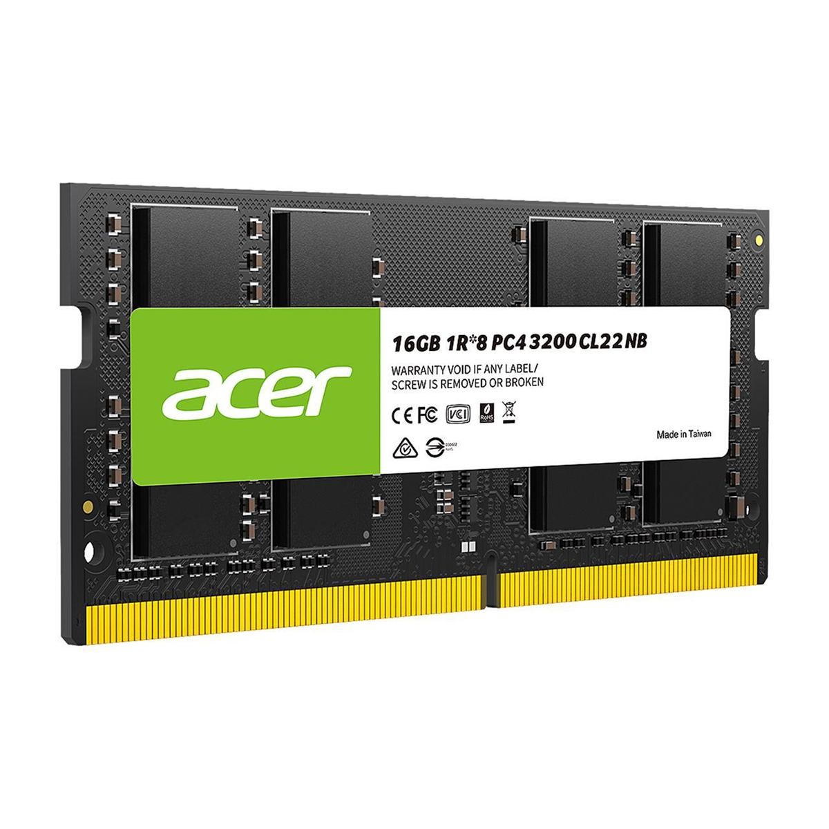 MEMORIA SODIMM DDR4 ACER SD100 16GB 3200MHZ CL22 (BL.9BWWA.214)