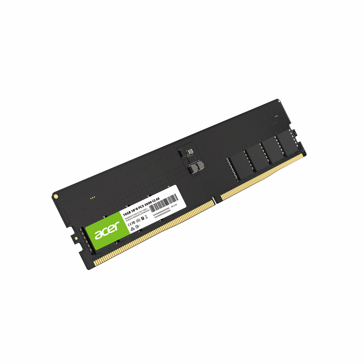 MEMORIA UDIMM DDR5 ACER UD200 16GB 5600MHZ CL46 (BL.9BWWA.422)