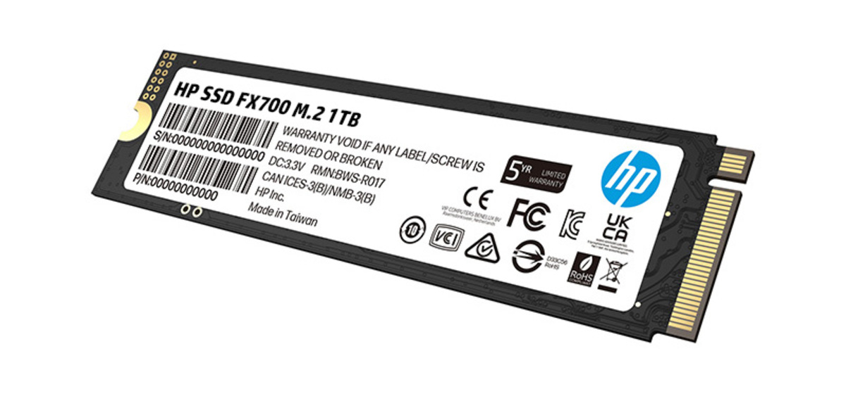 UNIDAD SSD M.2 HP FX700 1TB PCIE 7200/6200 8U2N3AA