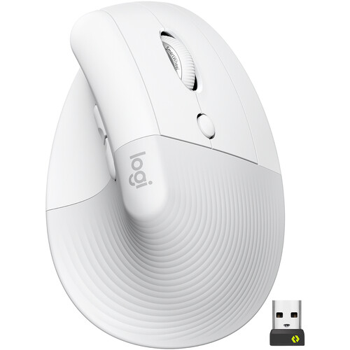 MOUSE LOGITECH LIFT VERTICAL OPT USB BOLT BT 4000DPI WHITE(910-006469)