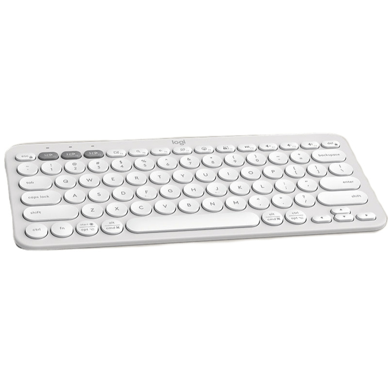 TECLADO LOGITECH PEBBLE KEYS 2 K380s BT MULTIDISP. WHITE (920-011784)