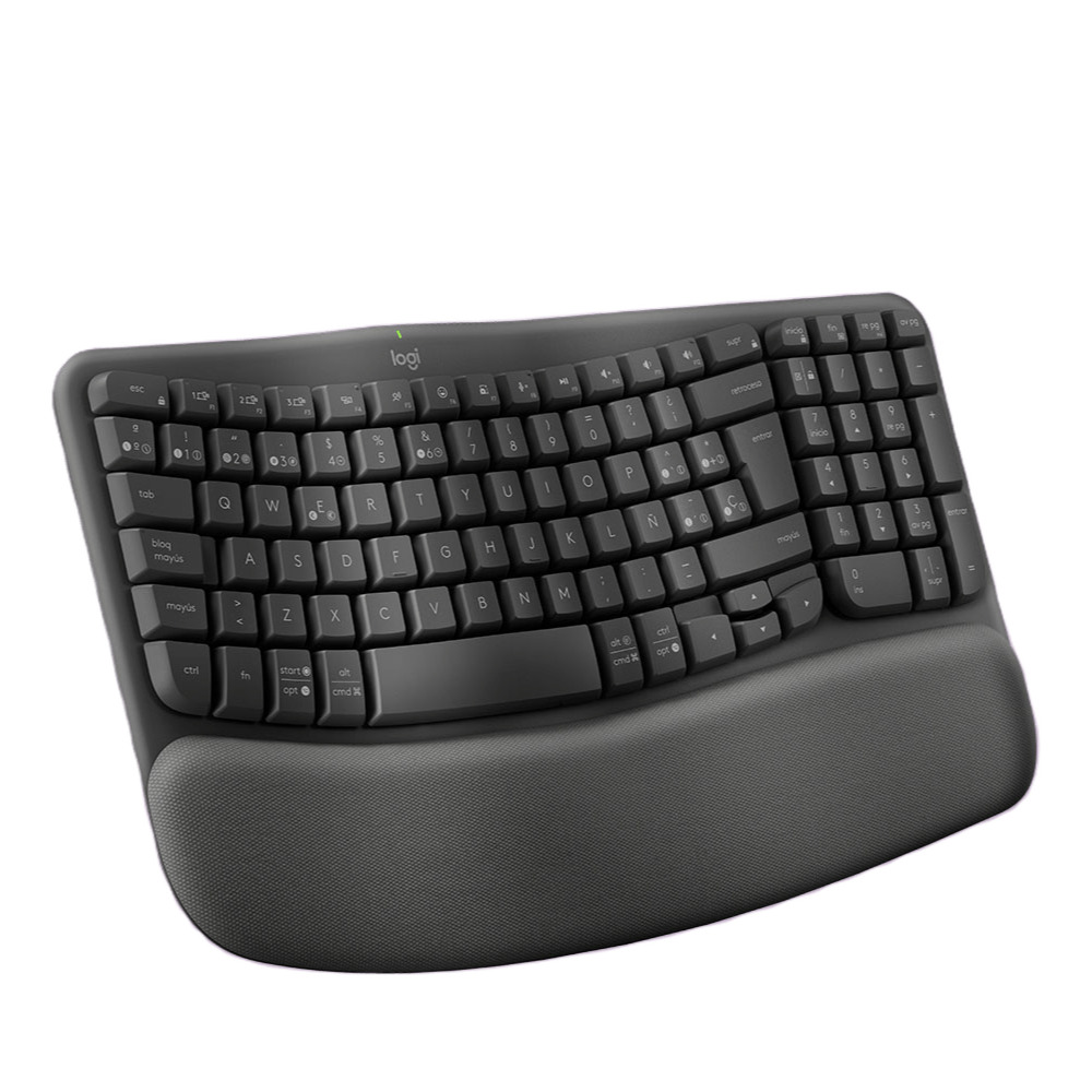 TECLADO LOGITECH WAVE KEYS USB BT MULTIDISP. GRAPHITE (920-012278)