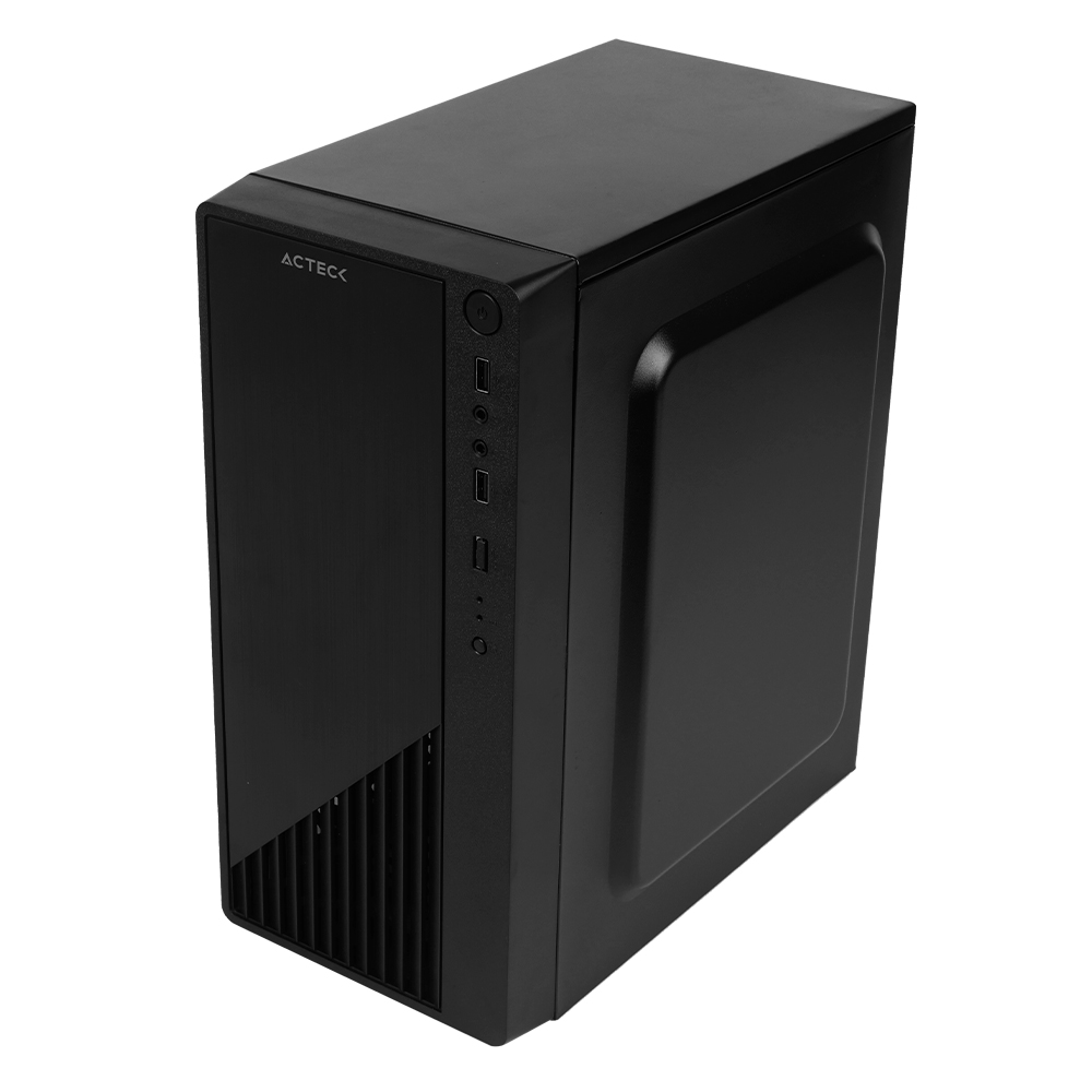 GABINETE ACTECK KIOTO GC220 MID TOWER USB 2.0/500W ACRILICO AC-933063