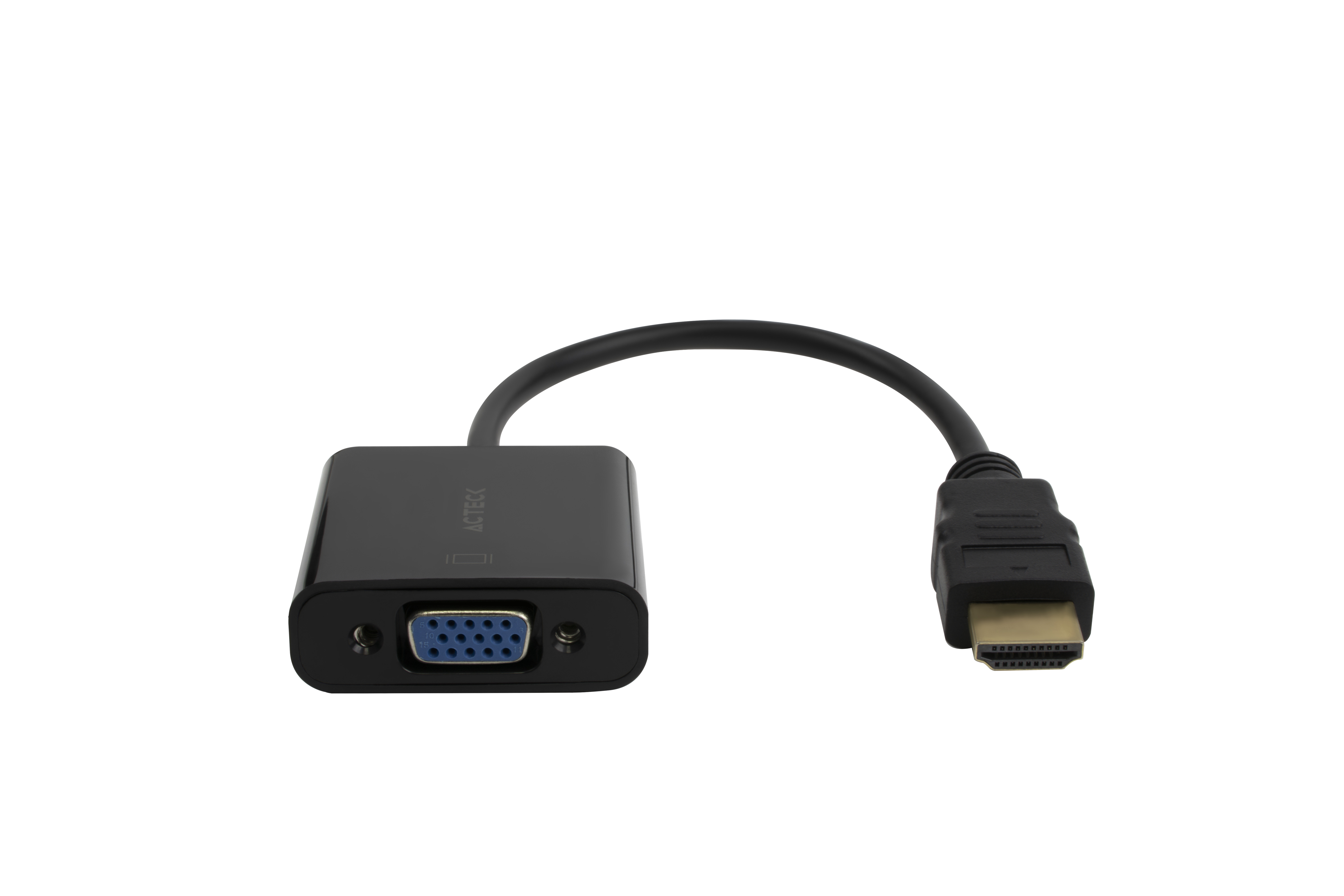 ADAPTADOR ACTECK HDMI A VGA SHIFT PLUS AV400 MACHO-HEMBRA AC-934756