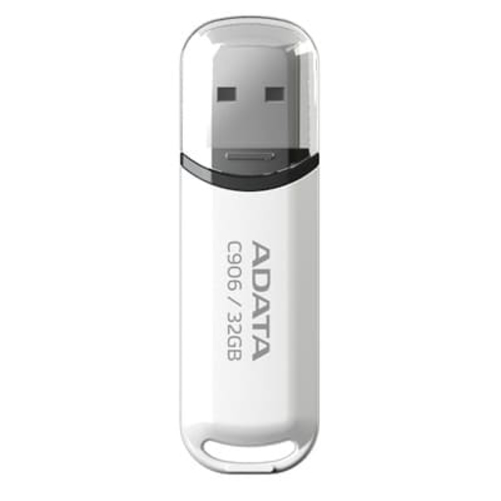 MEMORIA FLASH ADATA AC906 64GB USB 2.0 WHITE (AC906-64G-RWH)