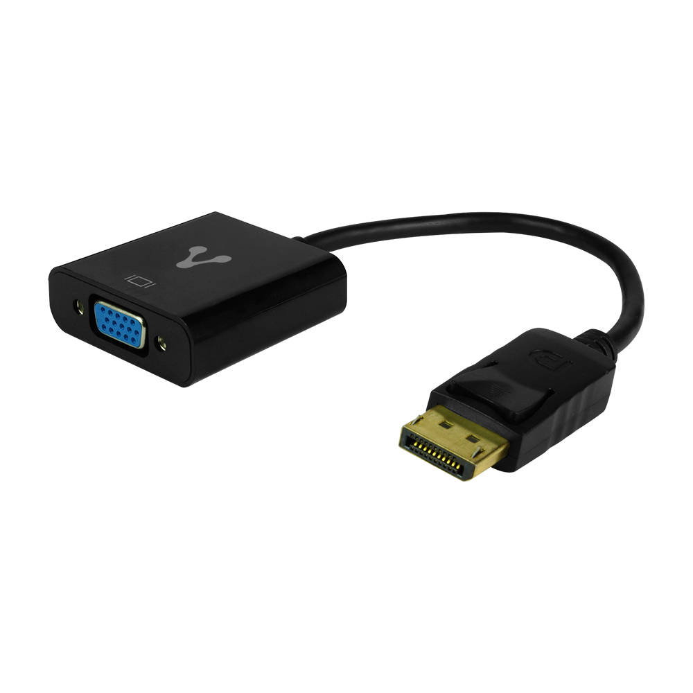 ADAPTADOR CONVERTIDOR VORAGO DISPLAY PORT A VGA FULL HD (ADP-301)