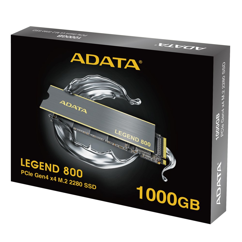 UNIDAD SSD M.2 ADATA LEGEND 800 PCIe 1TB GEN4 (ALEG-800-1000GCS)