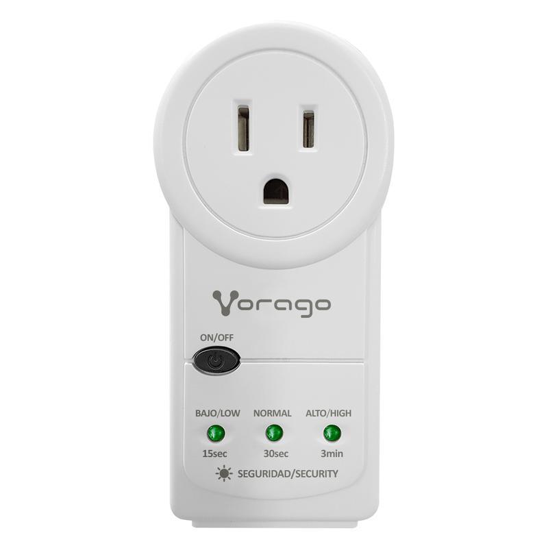 PROTECTOR DE VOLTAJE VORAGO RJ45/RJ11 PORTATIL 1800 W ELECTRODOMÉSTICOS (AVR-300-WH)