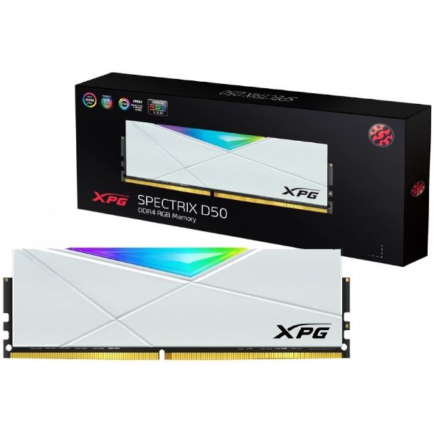 MEM DDR4 XPG D50 SPECTRIX 8GB RGB 3600MHZ (AX4U36008G18I-SW50)