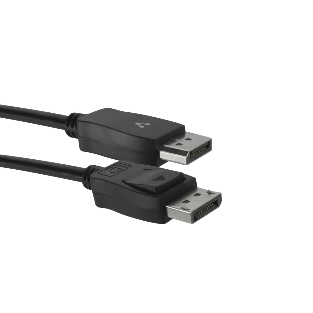 CABLE VORAGO DISPLAY PORT MACHO-MACHO 2 MTS 4K 32.4 GBPS NEGRO CAB-309