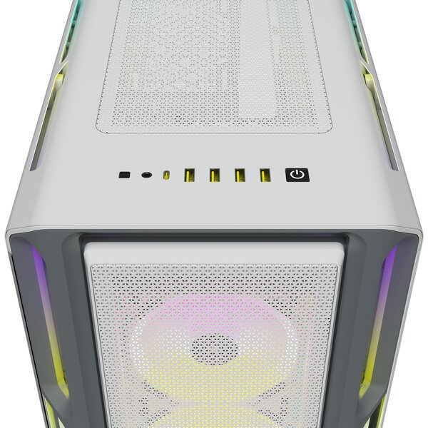 GABINETE CORSAIR ICUE 5000T RGB TG, WHITE CC-9011231-WW